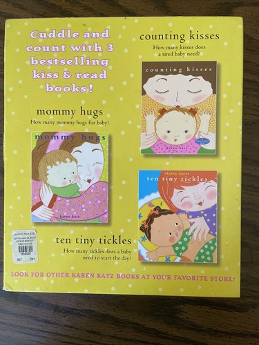 My First Karen Katz Library Mommy Hugs Counting Kisses 10 Tiny Tickles Hardback - Picture 11 of 12