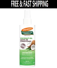 Coconut Oil Formula Moisture Boost Leave-In Conditioner, 8.5 Ounce