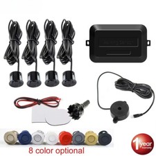 Car Parking Sensor with Buzzer Reverse Backup Radar Buzzer System 8 Colors 12V
