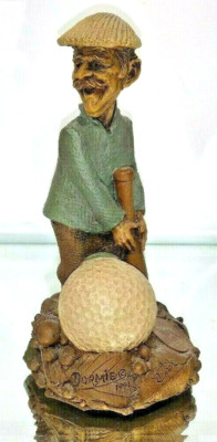 TOM CLARK GNOME BASEBALL FIGURINE CAIRN STUDIO ARTIST PROMOTION - U