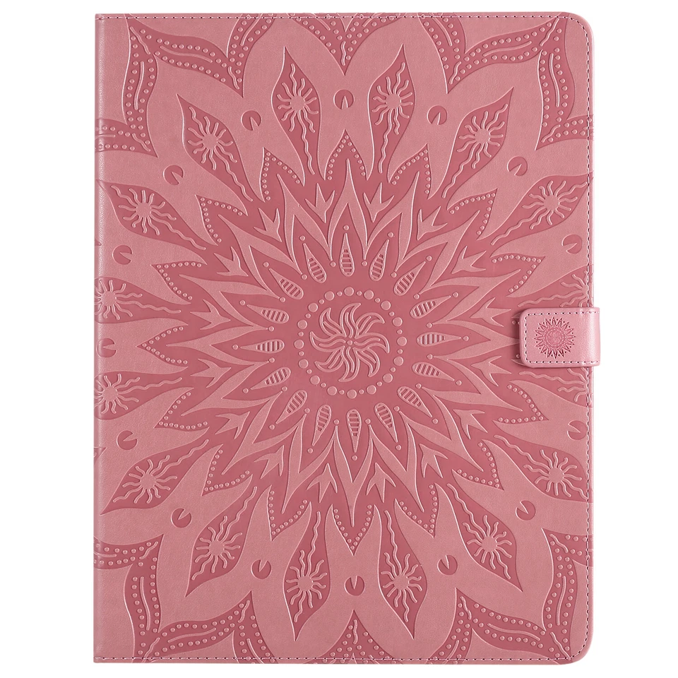 For iPad Pro 12.9 11 iPad 10.2 5 6 Tablet Sun Flower PU Leather Stand Case Cover - Image 3 of 4