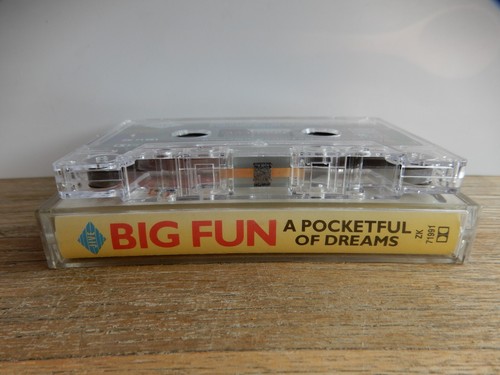 BIG FUN A POCKETFUL OF DREAMS MUSIK KASSETTE MC TAPE 1990 ZOMBA UK IMPORT 80's - Picture 4 of 4