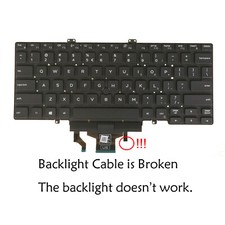 Laptop Keyboard for Dell Latitude 5400 5401 5410 5411 Pointer, without Backlit