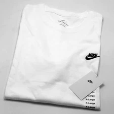*NEW* Men NIKE ESSENTIAL SPORTSWEAR CLUB TEE WHITE (AR4997 101) 👍