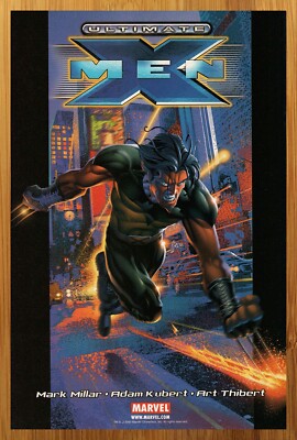 2000 Marvel Comics Ultimate X-Men Vintage Print Ad/Poster