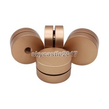 4x 39mm Speaker Spike Ceramic Shockproof Stand Isolation Feet Adjustable Pad 1