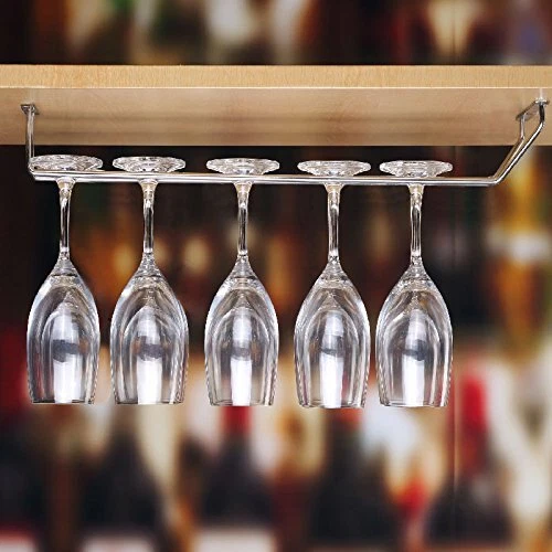 Hanging wine 2024 glass rack