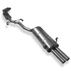 FOX Sportauspuff Komplettanlage ab Kat. BMW 7er E23 728i 2x63mm uneingerollt