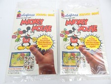 4E Walt Disney Mickey Mouse Colorforms Travel Pak 2 Sets Sealed Toys