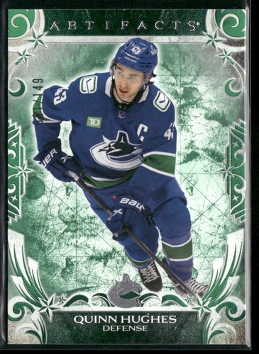 24/25 2024-25 UD ARTIFACTS HOCKEY -EMERALD & ORANGE *U PICK FROM LIST* - Picture 56 of 87