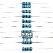 Resistors - 1/2 w (0.5 watt) - 1M ohm - 1% Tolerance - Metal Film - New