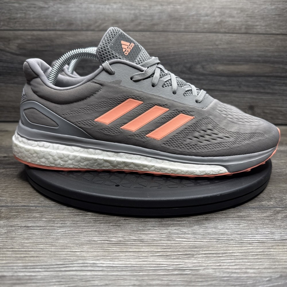 Adidas Mens Response Boost LT BA7783 Gray Running Shoes Sneakers Size 9.5