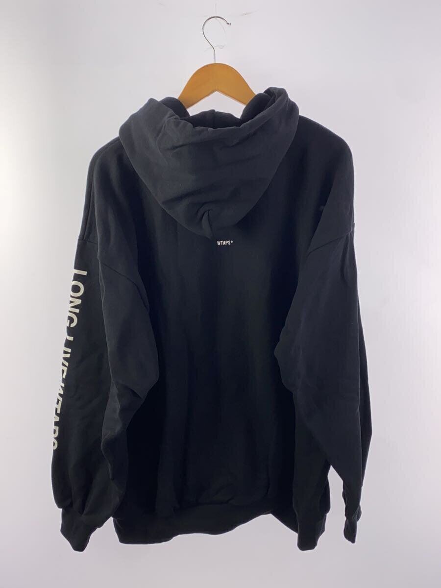 WTAPS ◇ 23AW / LLW HOODY COTTON / HOODIE / 4 / Cotton / BLK WTAPS ◇ 23AW / LLW HOODY COTTON / HOODIE / 4 / Cotton / BLK
