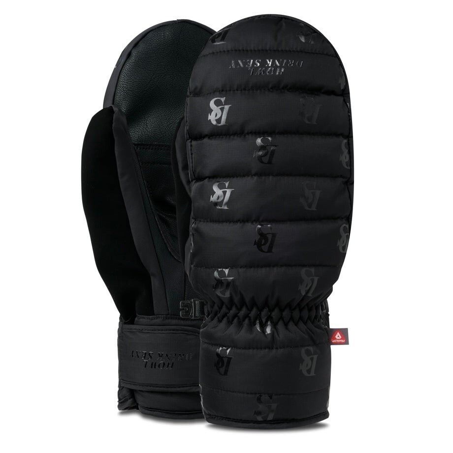 Совершенно Новая сексуальная пуховая варежка Howl x Drink 2025 черного цвета