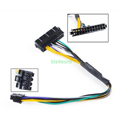 24 pin to 8 pin ATX Power Supply Adapter Cable für DELL Optiplex 3020 7020 9020