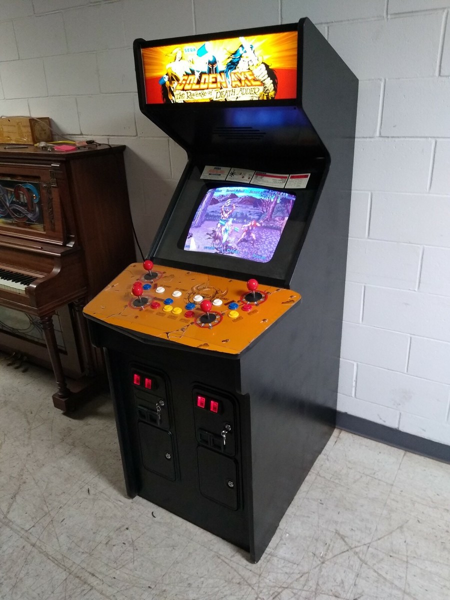 NICE 1992 Sega GOLDEN AXE 2 REVENGE OF DEATH ADDER arcade game