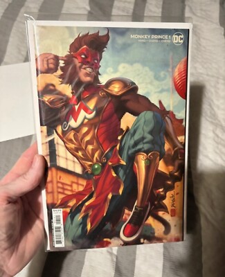 MONKEY PRINCE #1 ARTGERM VARIANT. DC comics variant 