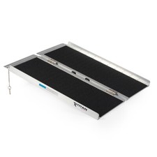 Titan Ramps 3' Single-Fold Wheelchair Ramp - 500 lb. Capacity