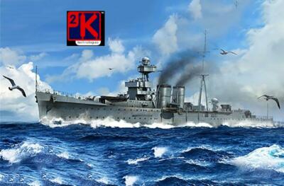 Trumpeter 05362 HMS Calcutta C-Klasse Leichter Kreuzer Bausatz 1:350