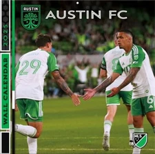 TURNER SPORTS Austin FC 2025 12x12 Team Wall Calendar 25998012202