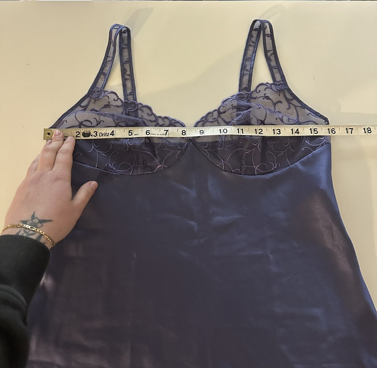 Vintage Christian Dior Lingerie Set Shorts Tank Logo