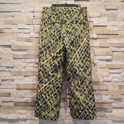 Spyder Boys 16 Large Ski Snow Snowboard Pants Bibs Black Yellow Kids Youth Suit - 第 7/8 張圖片