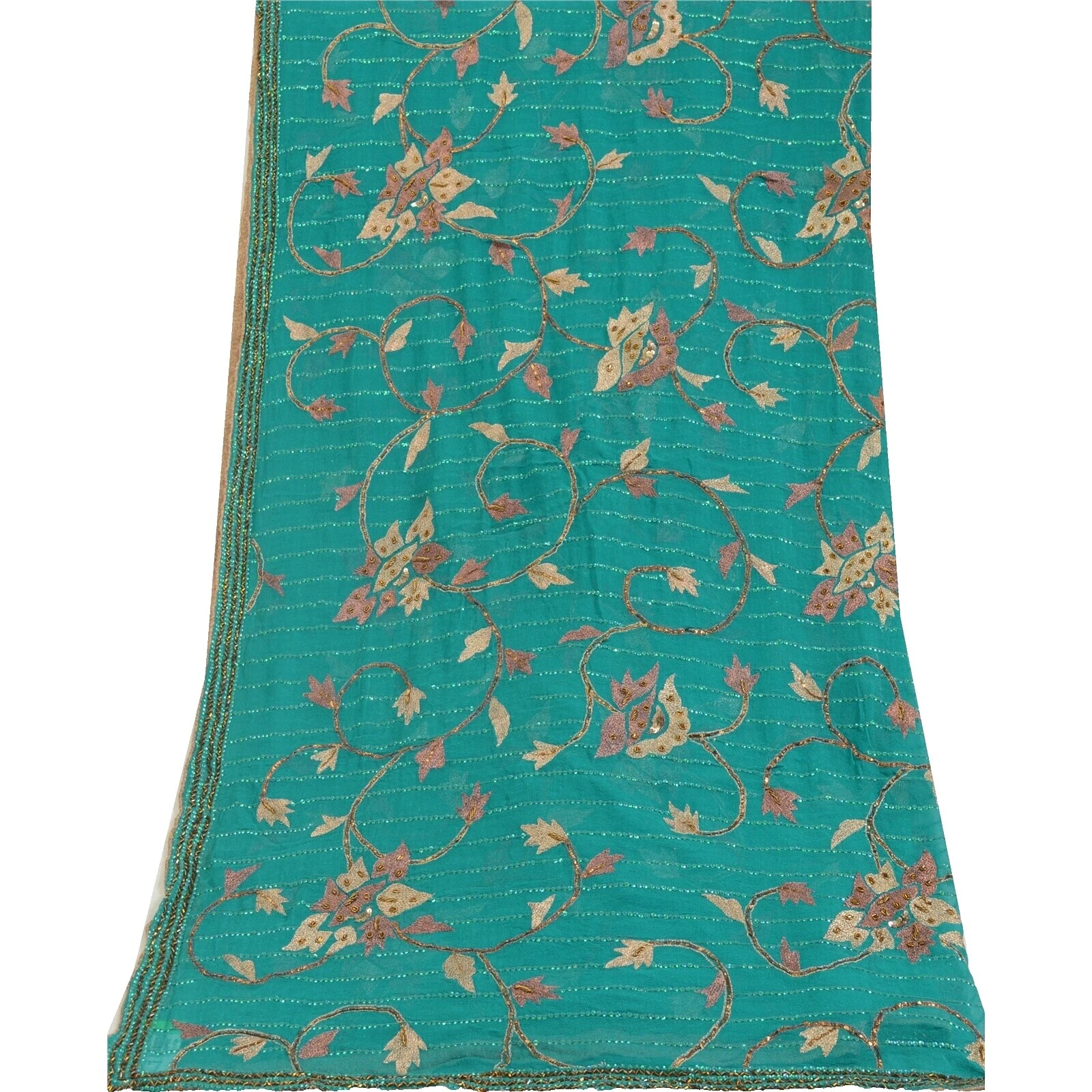 Mujer 100% Seda Fiesta Bufandas y estolas Vintage