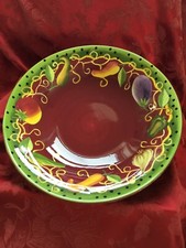 FLAWLESS Exquisite LAURIE GATES Los Angeles Ceramic POTTERY SERVING BOWL DISH