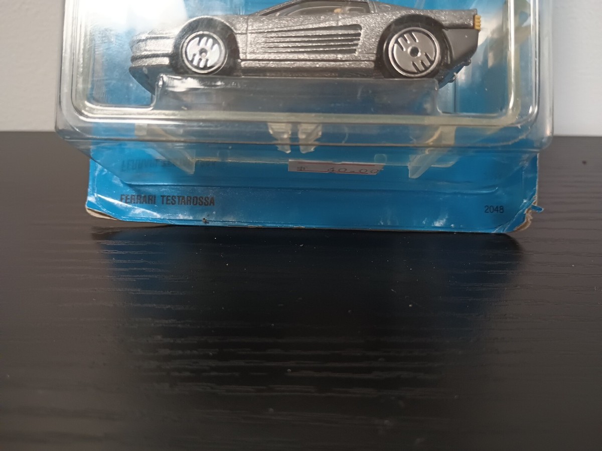Hot Wheels 1988 Park 'N Plates Ferrari Testarossa Tan Interior