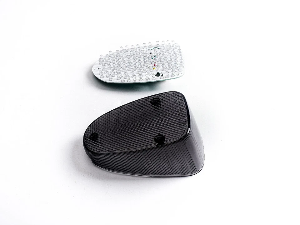 LED Tail Light Smoke Int. Turn Signals fit Yamaha 1999-2003 Road Star XV1600 - Image 3 of 4