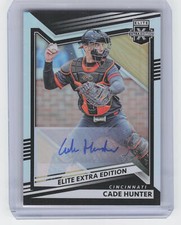 2022 Panini Elite Extra Edition #153 Cade Hunter Signatures
