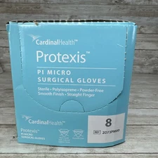 Protexis PI Micro Surgical Gloves Cardinal Health *1 BOX* Size: 8 *See Date*