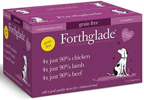 Forthglade Complementary Natural Wet Dog Food Grain Free Just