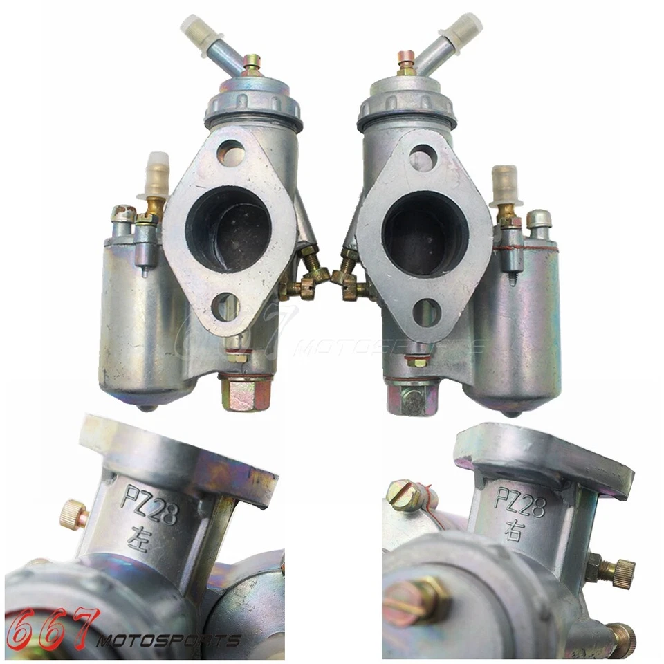 Carburador motor aluminio PZ28 750cc para BMW R50 R60/2 R69S R12 R1 R71 M72 Foto 3 de 4