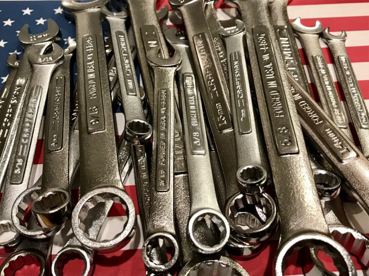 Vintage Craftsman USA 12 Point Combination Wrenches - You Pick