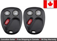 2x New Replacement Keyless Entry Remote Control Key Fob For Chevy Cadillac GMC
