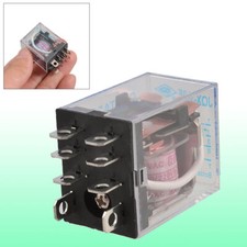 JQX-13F2Z AC 200V 220V Coil 10A 240VAC 28VDC 8 Pin DPDT General Purpose Relay