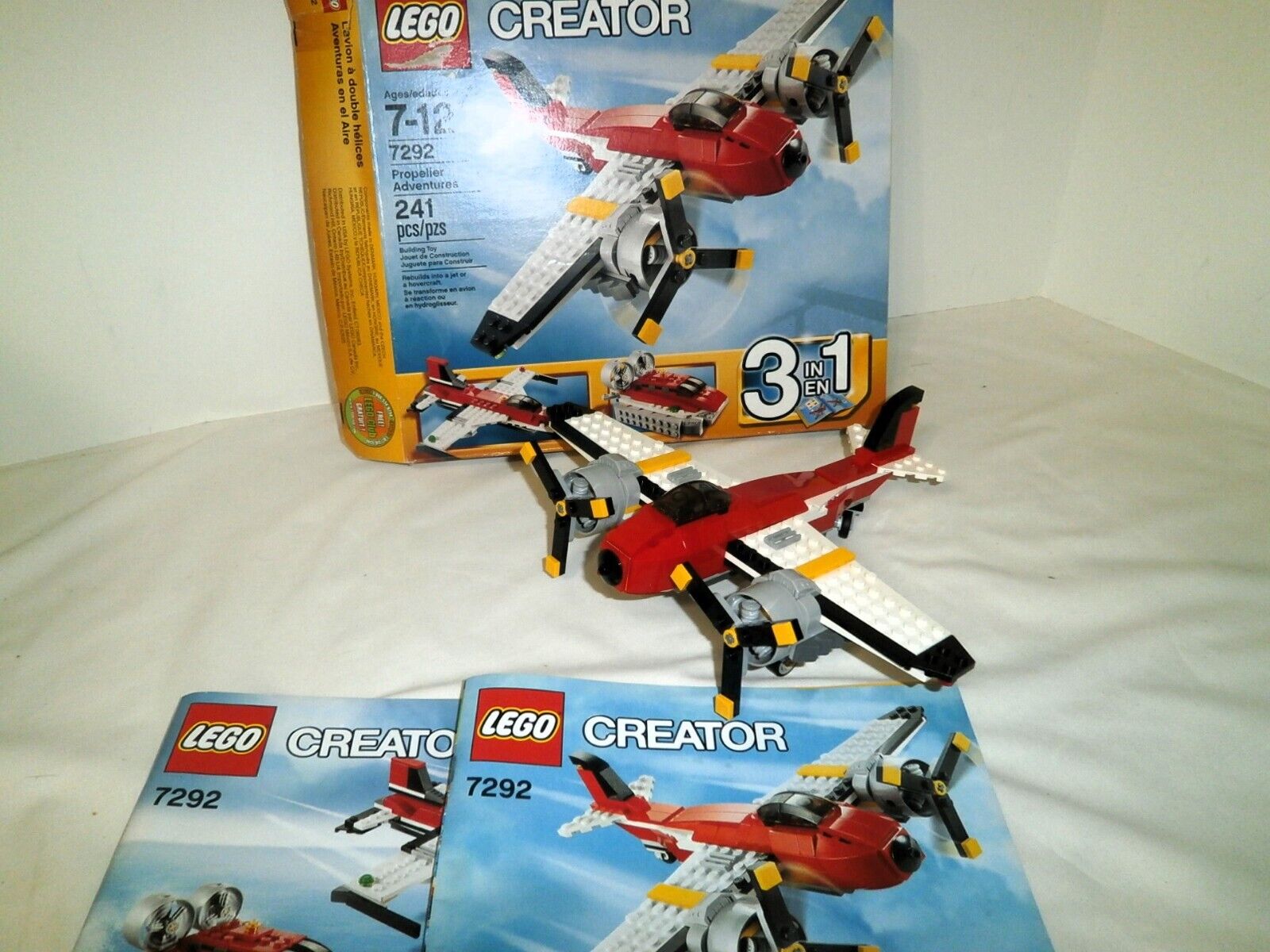 LEGO Creator #Propeller Adventures (3 in 1) 100% Complete w/Instructions & Box