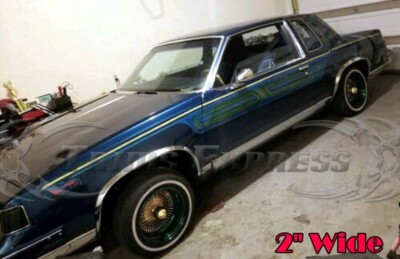 for:1981-1987 Oldsmobile Cutlass Supreme Stainless Wheel Well