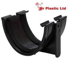 Polypipe 117mm Polyflow,Deepflow Gutter Union in White,Brown,Grey or Black RD502