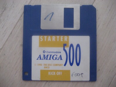 Disquette jeu amiga 500 kick off 2 final whistle - Jeux vidéo