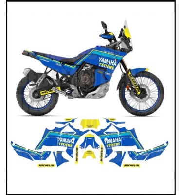 ADESIVI Ténéré 700 T7 World Raid Tribute D Sona Kit Kompatibel