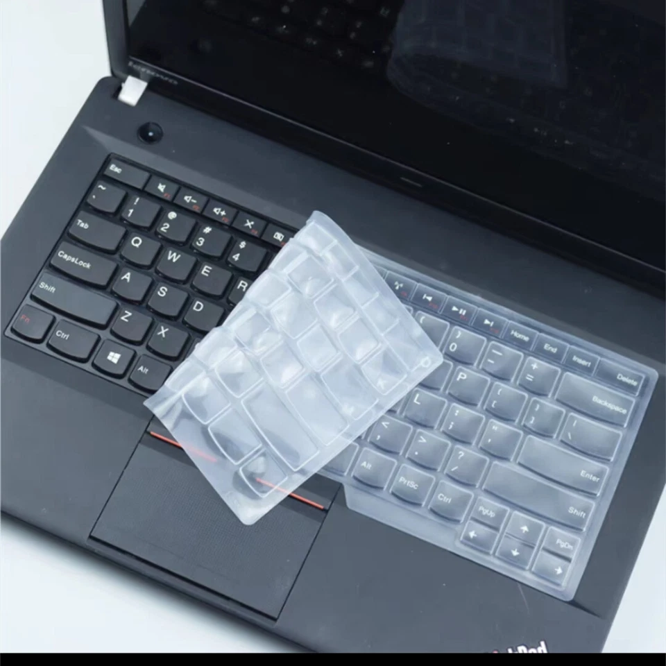 2 X Keyboard Skin for Lenovo ThinkPad T470 T480 T490 T495 T490S T495S E490 E480 - Image 4 of 4