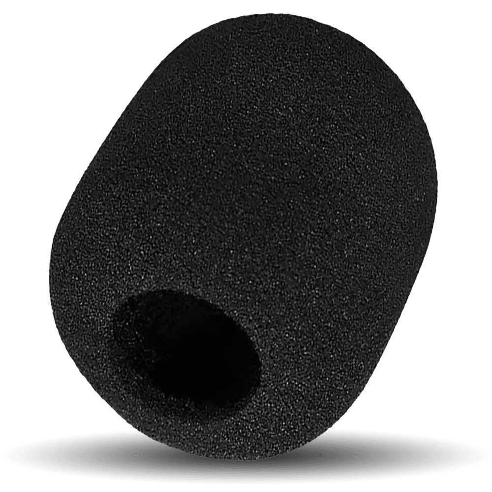 Soundlab Black Foam Microphone Handheld Condenser Sized Windshield 22mm Opening