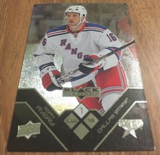 08 09 Upper Deck SEAN AVERY Black Diamond Hockey Card #22 Dallas Stars