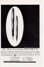 Vintage print ad 1931 The New Eversharp DORIC Pen Pencils office writing supply
