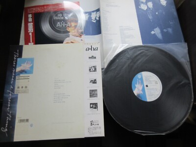 A-ha Stay on These Road Japan Promo Vinyl LP w Flexi 1057 Morten