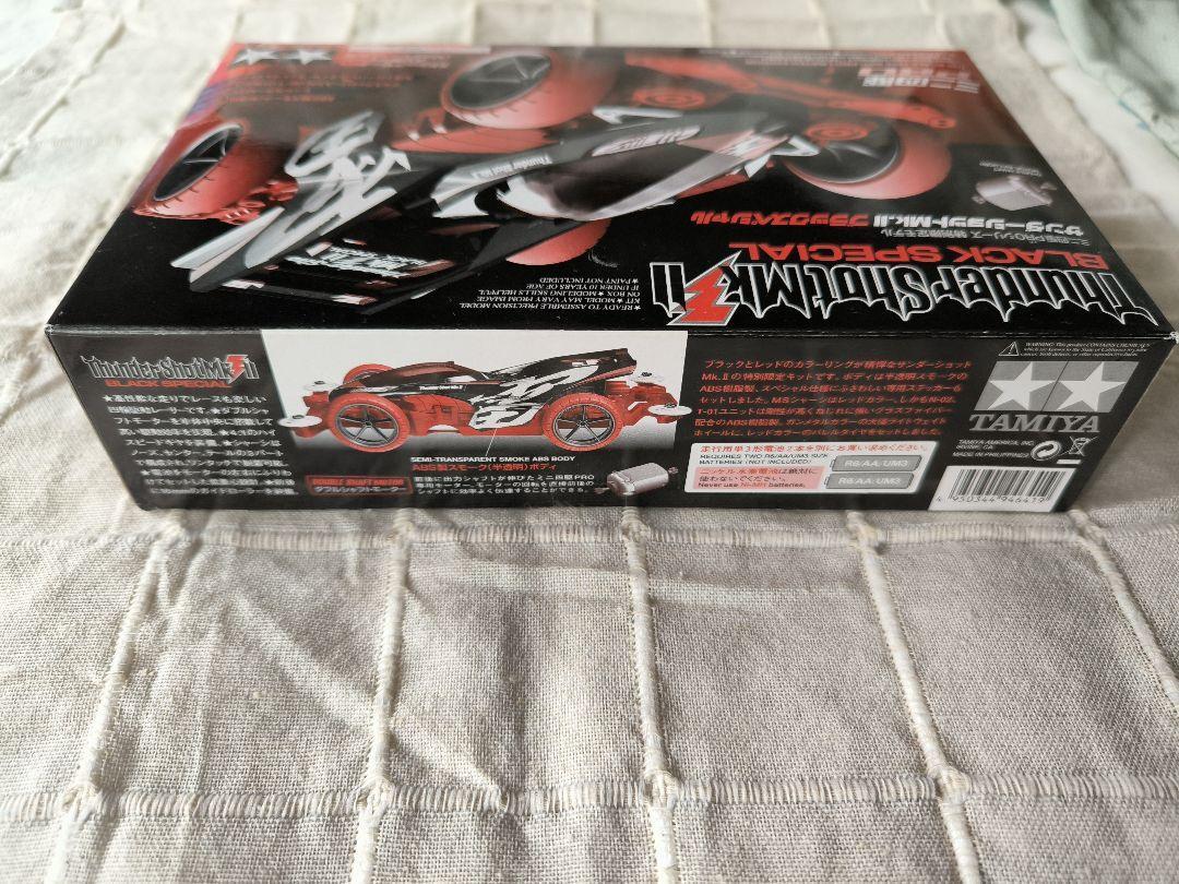 自動車 Thunder Shot Mk.II Black Special Tamiya Mini 4WD Thundershot Mk.Ii Black Special Limited
