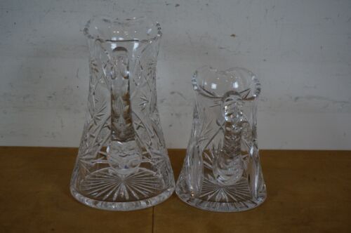 2 Vintage American Brillantschliff Glas Krug Karaffe & 6 Longdrinkgläser ABP - Bild 6 von 12