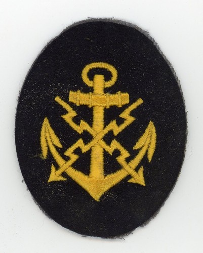 Original Kriegsmarine Ärmelabzeichen Laufbahn Fernschreibmaat - 第 1/2 張圖片